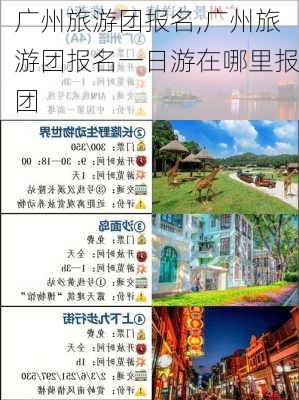 广州旅游团报名,广州旅游团报名一日游在哪里报团